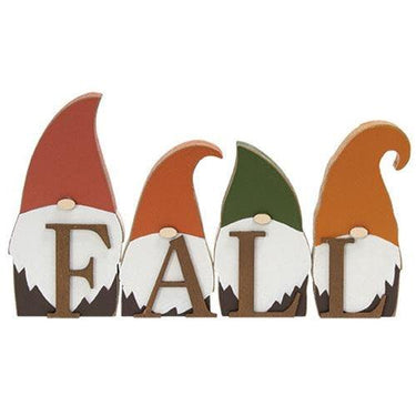 4 Set FALL Gnome Sitters - The Fox Decor